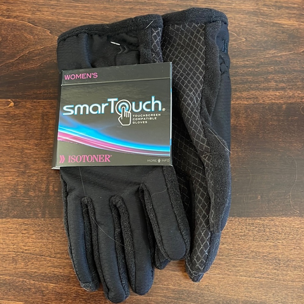 Womens Smart touch Isotoner gloves